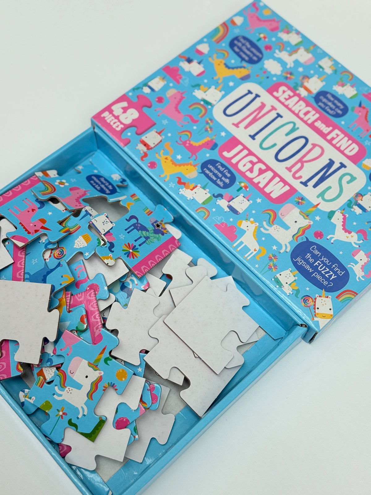 Search and Find Unicorns Jigsaw 48 Pieces