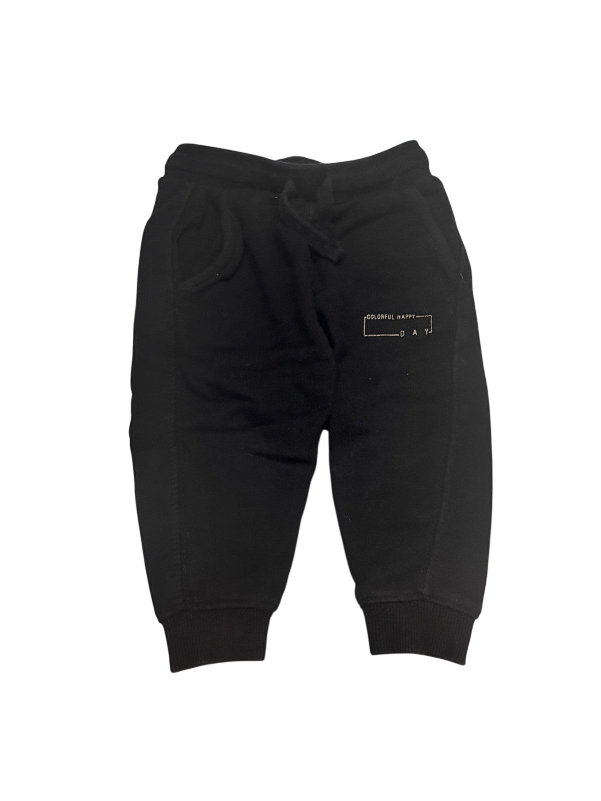 Zara Black Jogger Sweatpants 9-12m