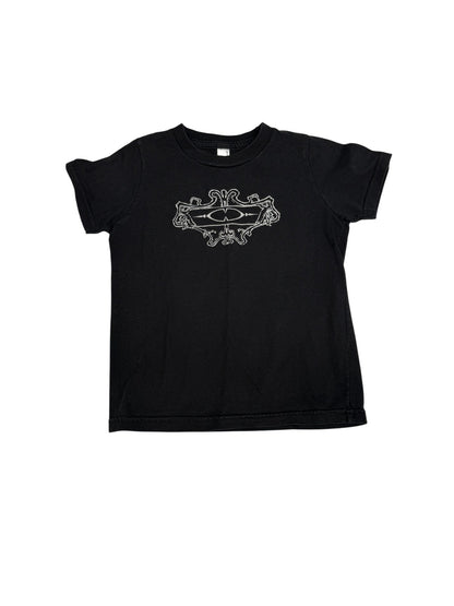 American Apparel Black Graphic T-Shirt Size 4