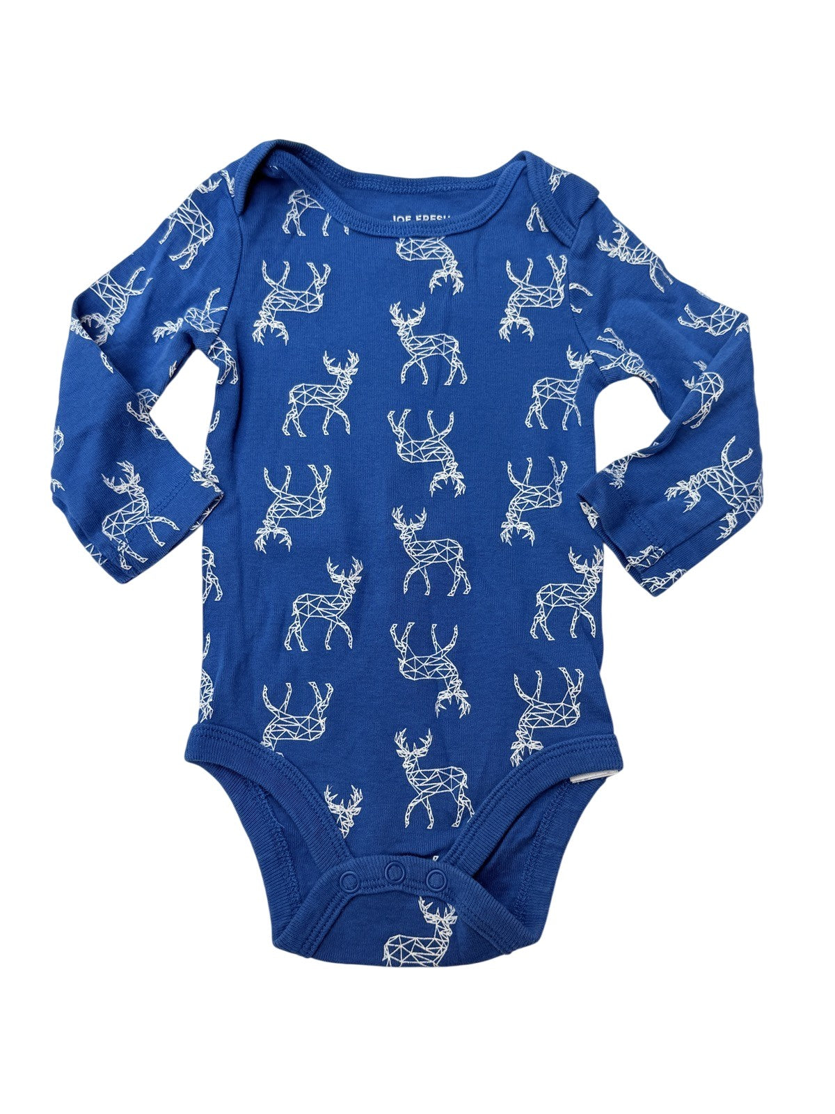 Joe Fresh Geometric Deer Onesie 3-6m