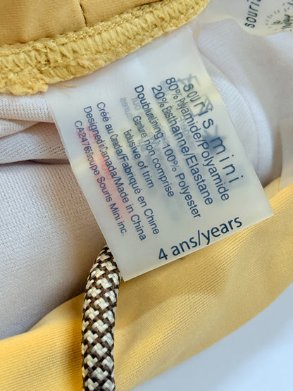 Souris Mini Sandy Yellow Swim Shorts 2y