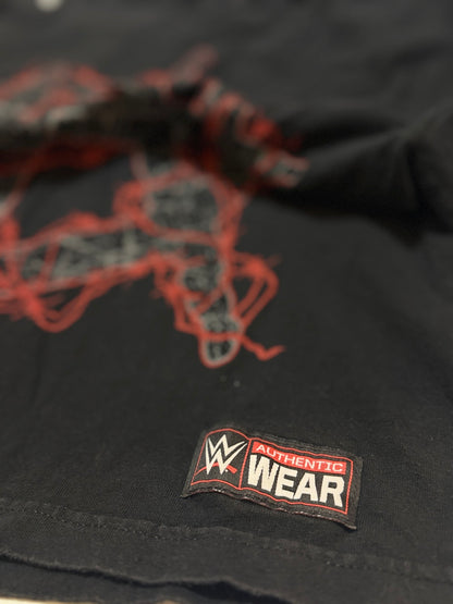 WWE Authentic Wear Ambrose Lunatic Asylum T-Shirt Youth M 9-11Y