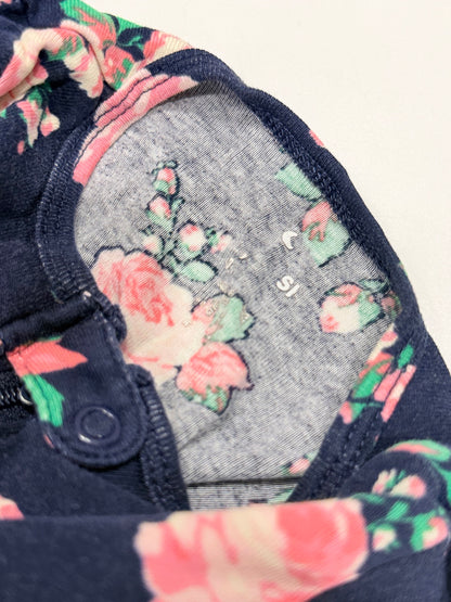 Joe Fresh Floral Footed Sleeper 18m