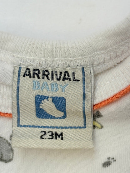 Arrival Baby Safari Print Bodysuit 23M