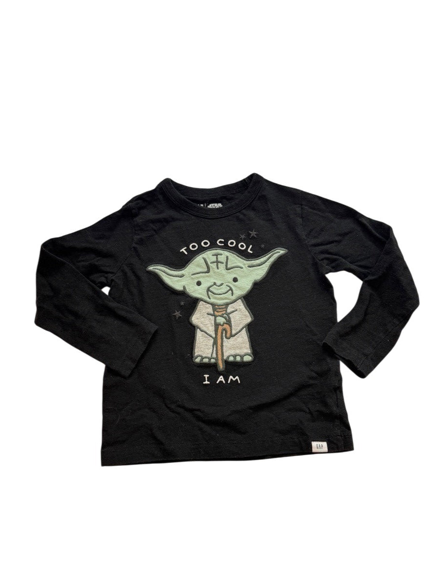Gap Star Wars Yoda Long Sleeve Tee 3T