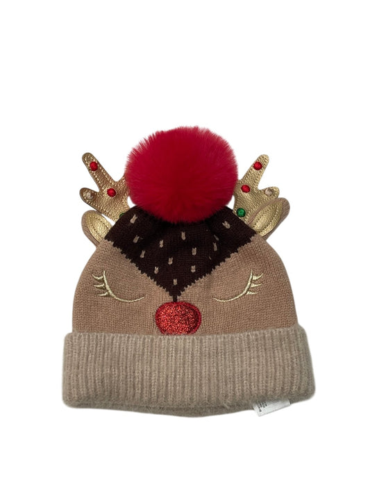 Primark Reindeer Pom Hat 12-24M
