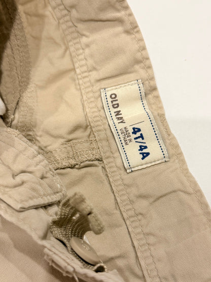 Old Navy Khaki Cargo Shorts 4T