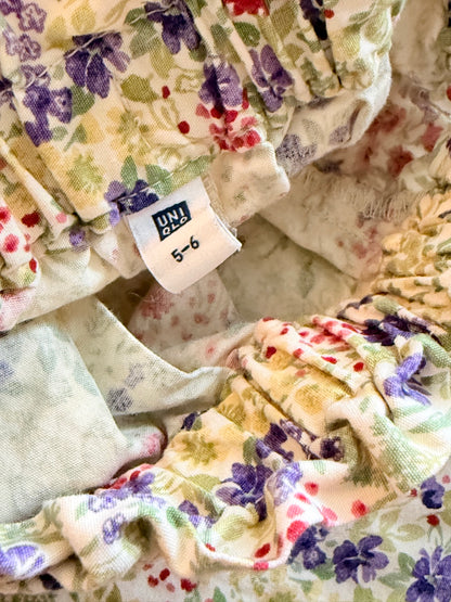 Uniqlo Floral Shorts Kids Size 5-6