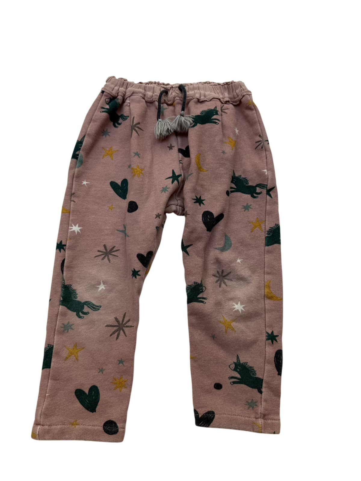 Zara Baby Girl Unicorn Star Pants 2-3Y