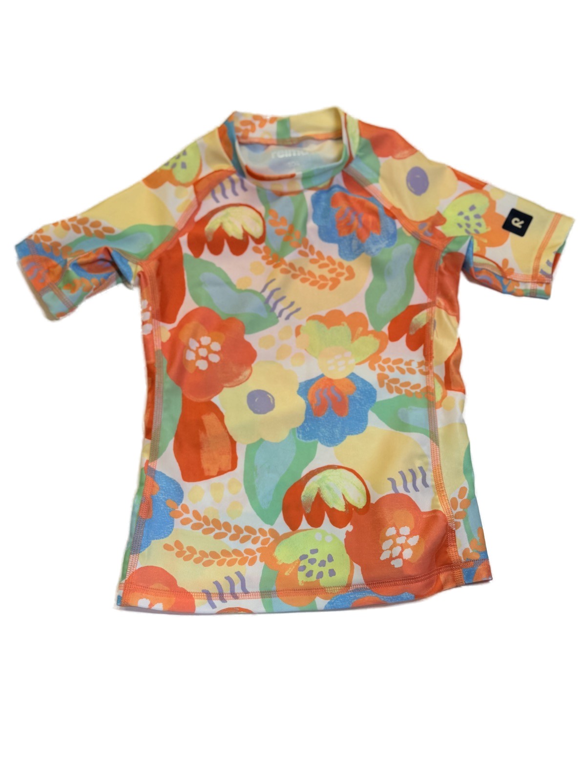 Reima Floral UPF Rash Guard Size 4T