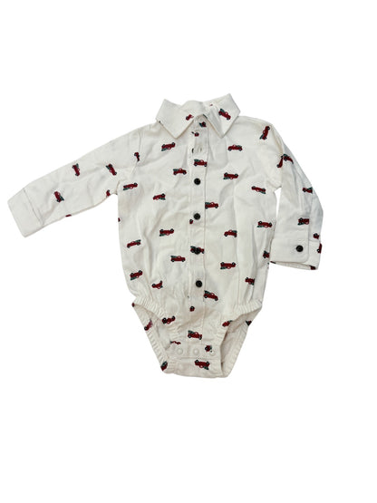 Carter's Child of Mine Truck Print Bodysuit 12M