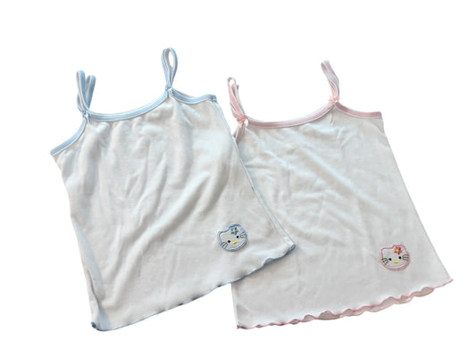 Girls Hello Kitty Camisole Undershirt Set 4/5Y