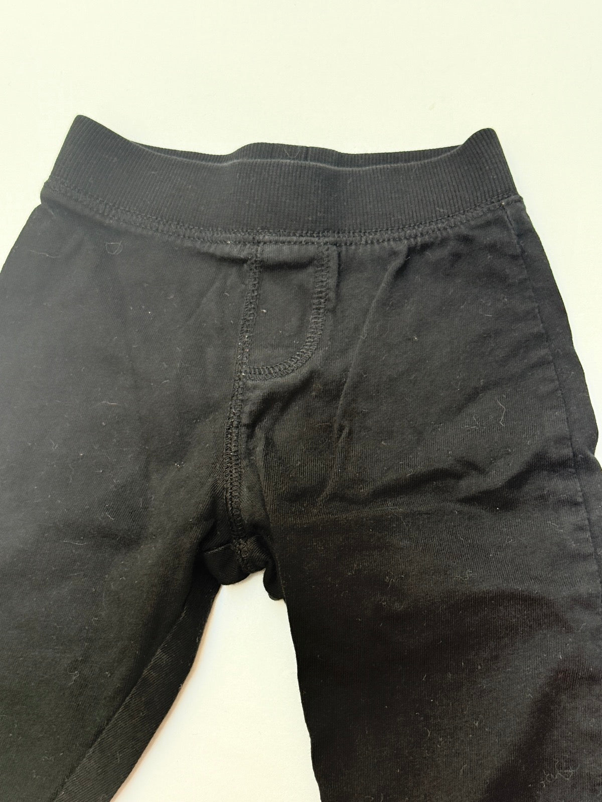 George Baby Black Joggers 6-12M