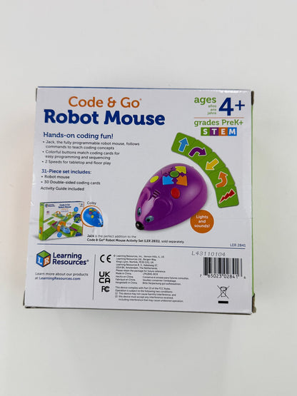 New Learning Resources Code & Go Robot Mouse Jack