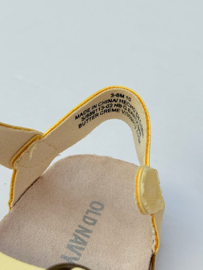 Old Navy Butter Creme Sandals 3-6M