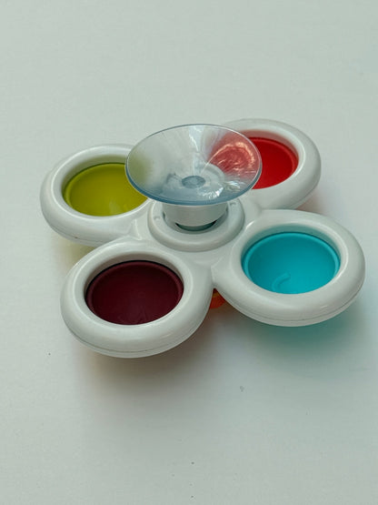 Flower Suction Spinner Sensory Toy