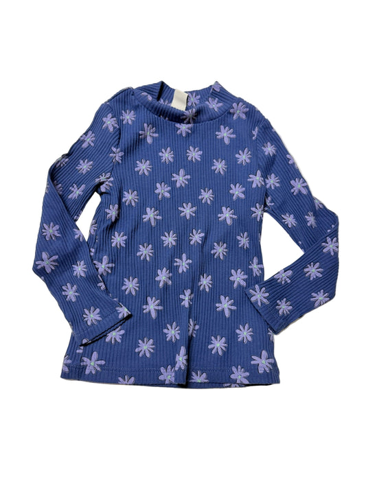 Old Navy FLoral High Neck 3t Shirt