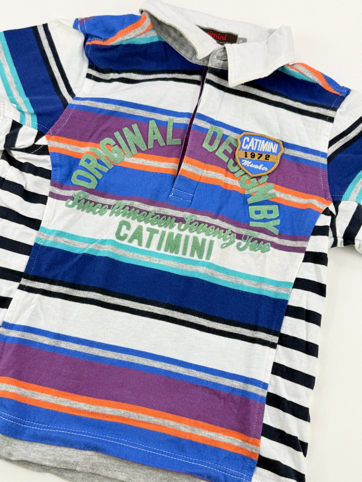 Catimini Striped Polo Size 4