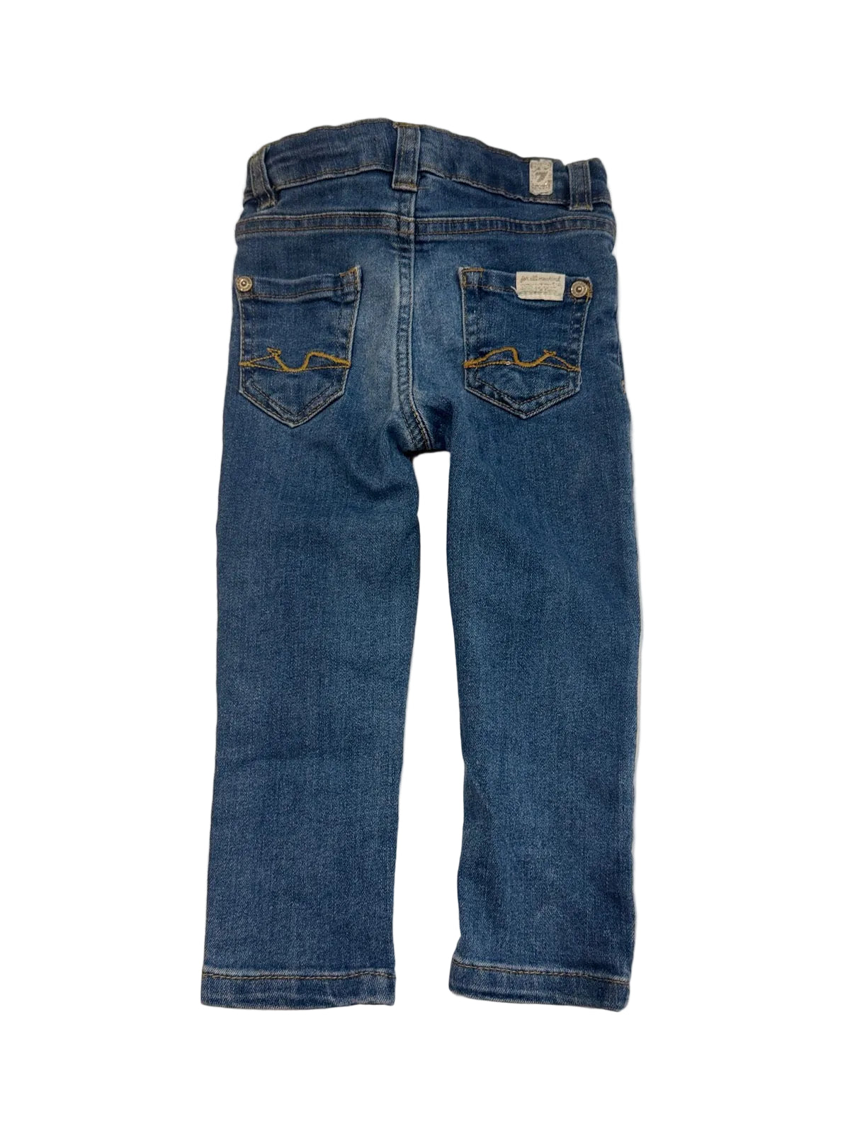 7 For All Mankind Denim Skinny Jeans 2T
