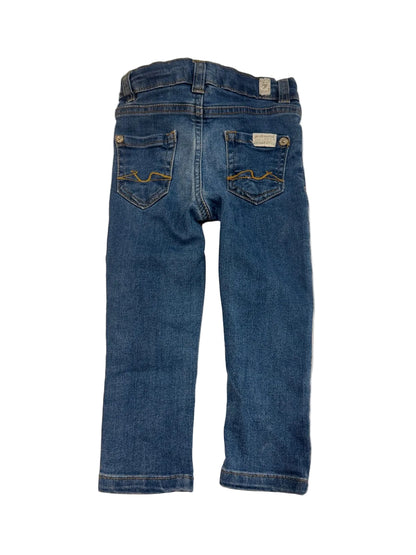 7 For All Mankind Denim Skinny Jeans 2T