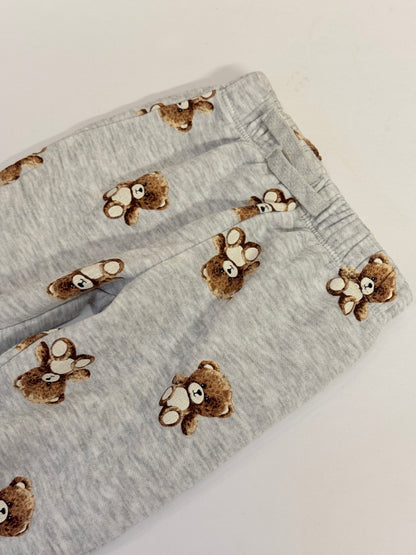 H&M Teddy Bear Print Joggers 6M