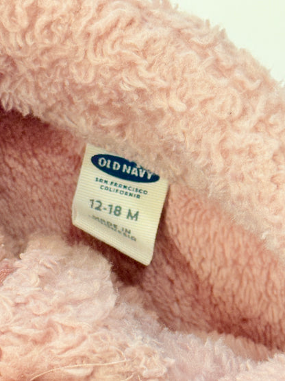 Old Navy Pink Sherpa Vest 12-18M