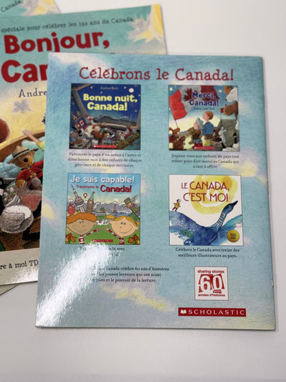 Scholastic Bonjour Canada Children's Book