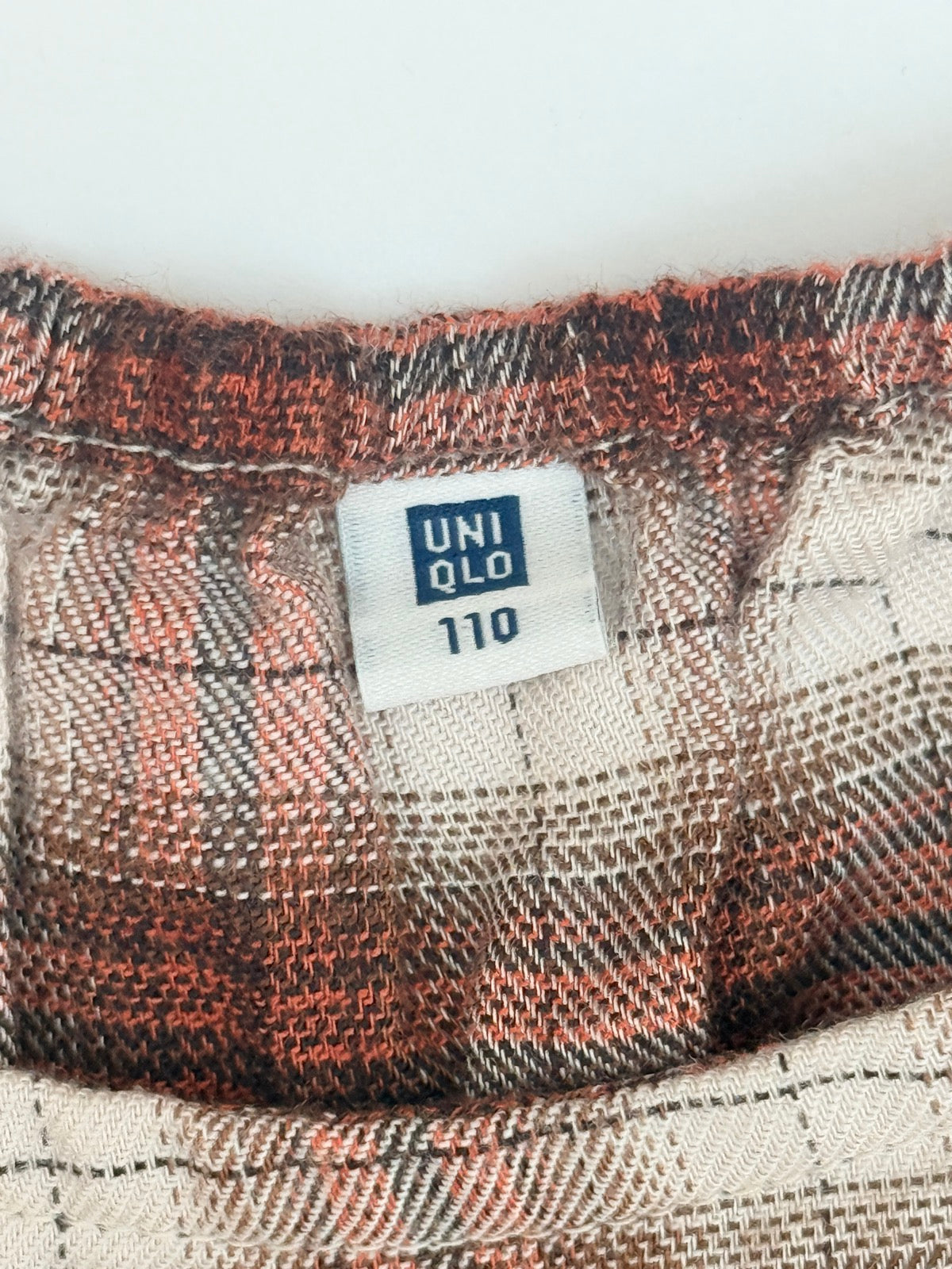 Uniqlo Kids Plaid Tiered Dress Size 4-5