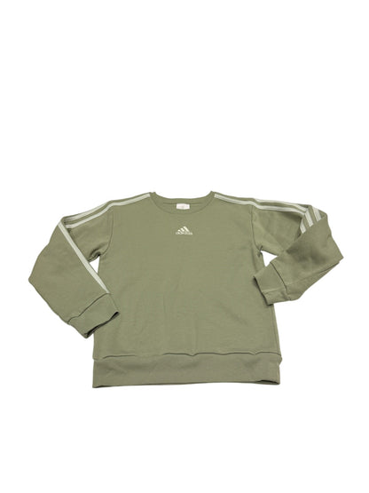 Adidas 3-Stripe Crewneck Sweatshirt Size 8Y