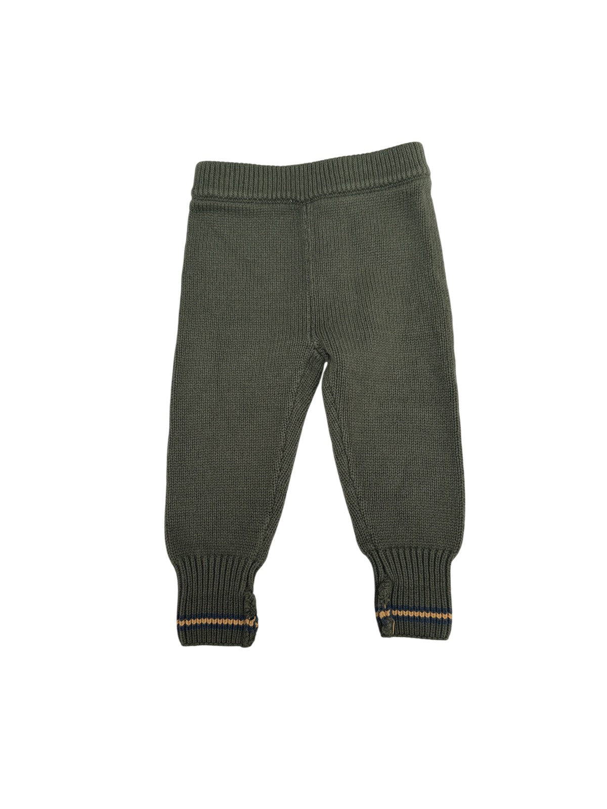 Joe Fresh Olive Knit Joggers 12-18M