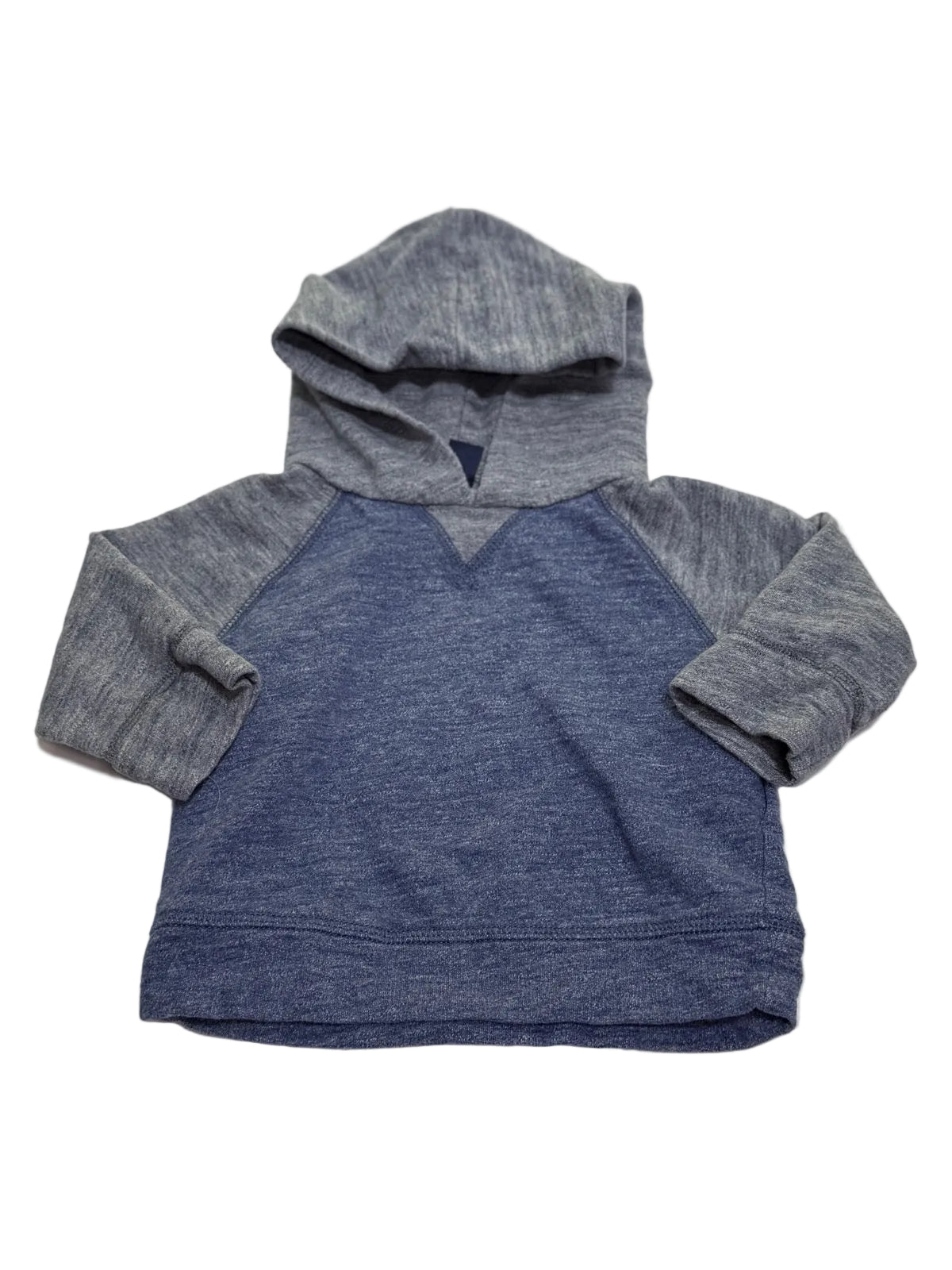 Baby Gap Blue Gray Two-Tone Hoodie Infant 12-18m