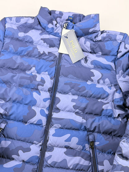 NWT - Polo Ralph Lauren Camo Puffer Jacket M (10-12) 10-12