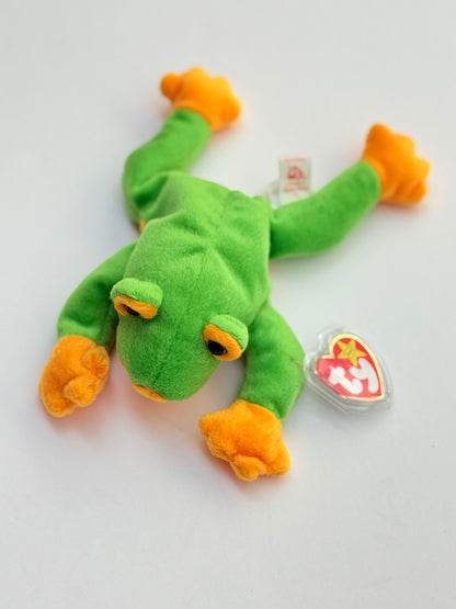 Ty Beanie Baby Smoochy the Frog