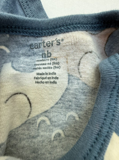 Carter's Elephant Print Bodysuit Newborn