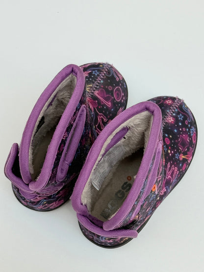 Bogs Neo Classic Neon Unicorn Boot Size 6