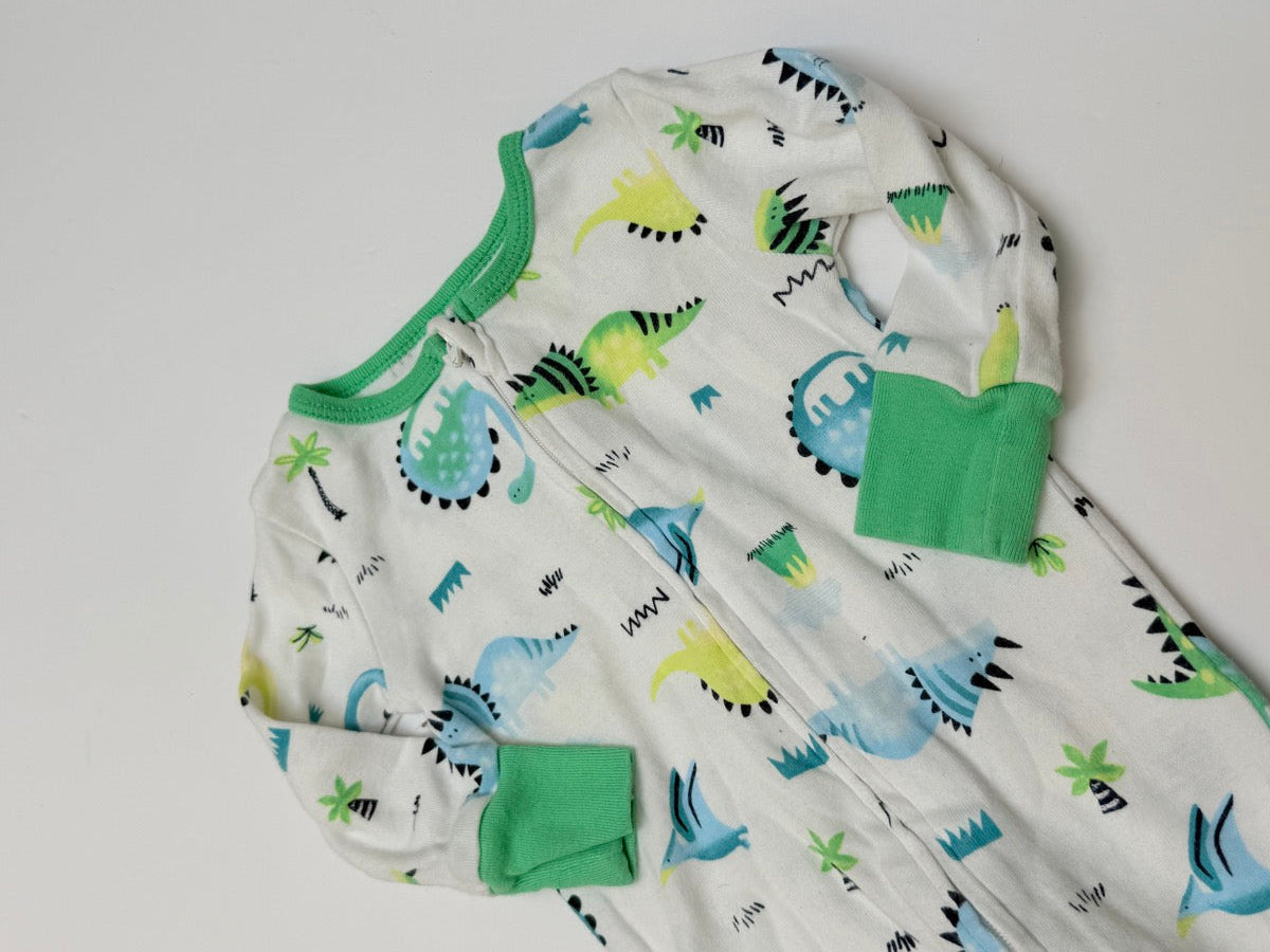 Myth Kids Dinosaur Sleeper Romper 12M