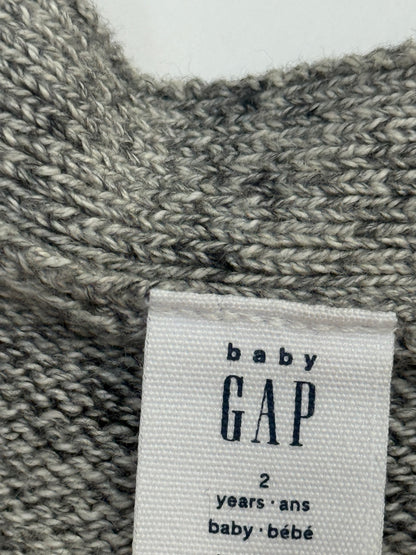 Baby Gap Gray Knit Cardigan Size 2T