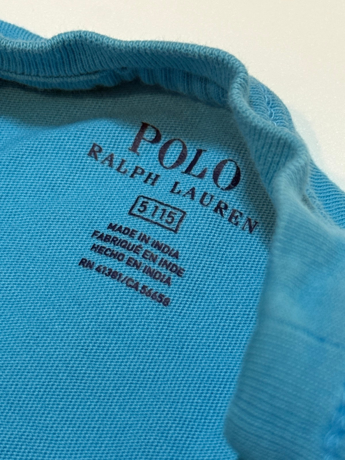 Polo Ralph Lauren Blue T-Shirt Size 5