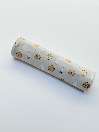 Copper Pearl Milk & Cookies Swaddle Hat Set NB