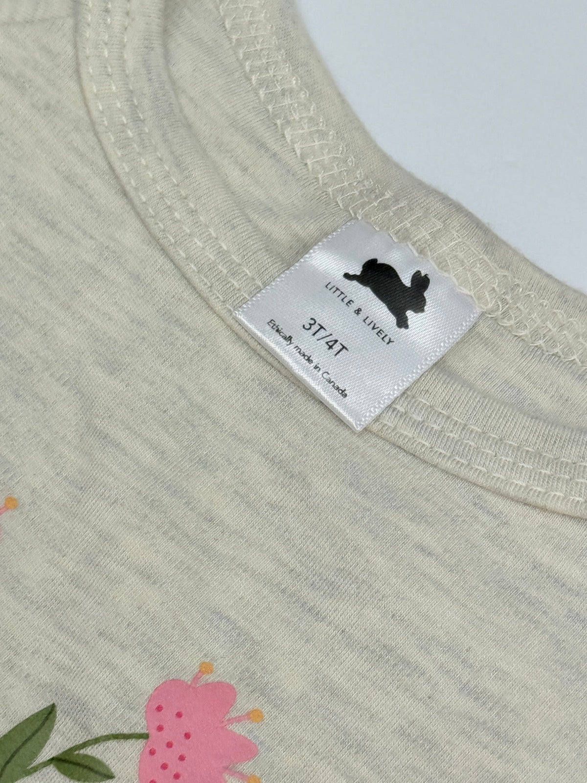 Little & Lively Butterfly Sweatshirt 3T 4T