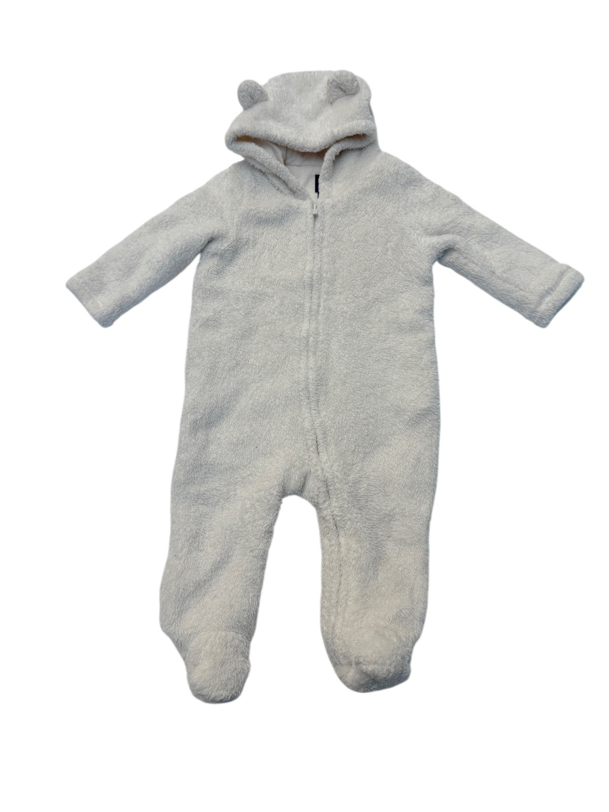 Baby Gap Fleece Bear Bunting Sleeper 6-12M