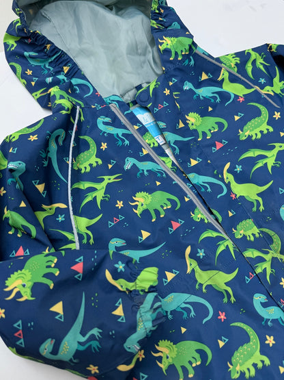 Jan & Jul Dinosaur Rain Suit 2T