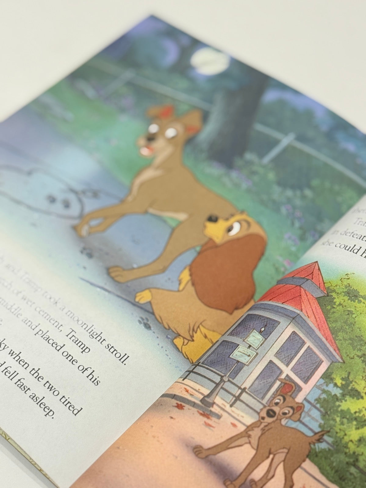Walt Disney Lady and the Tramp Little Golden Book