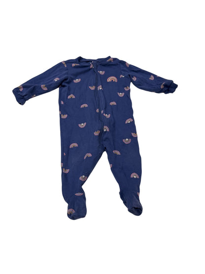 Pekkle Rainbow Footed Sleeper 9M