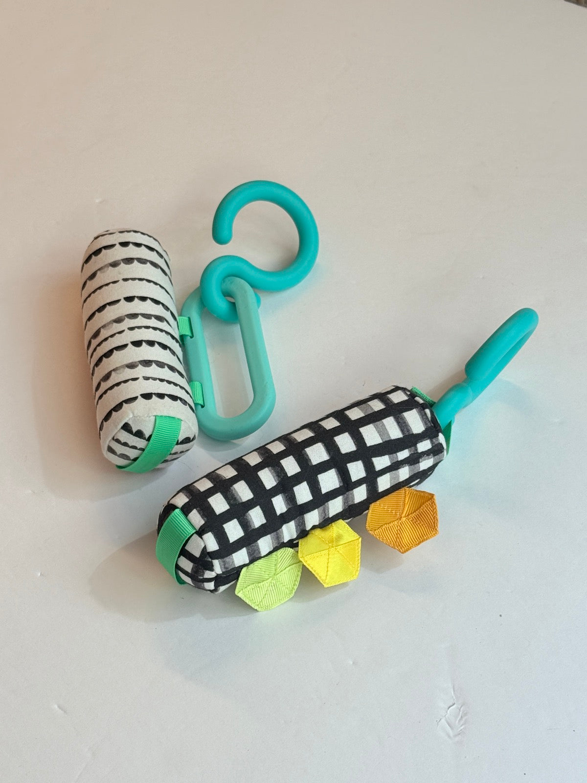 Lovevery Roll & Rattle Baby Toy Set