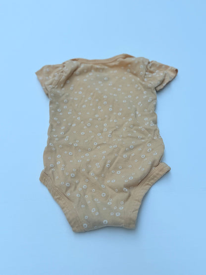 Pekkle Floral Daisy Bodysuit 12M