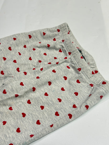 Gap Grey Heart Print Leggings 3T