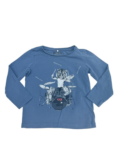 Name It Rock Out Tiger Long Sleeve 3T