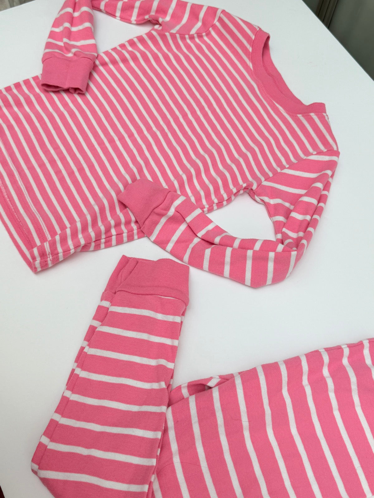Carter's Pink Stripe Pajama Set 6/6A