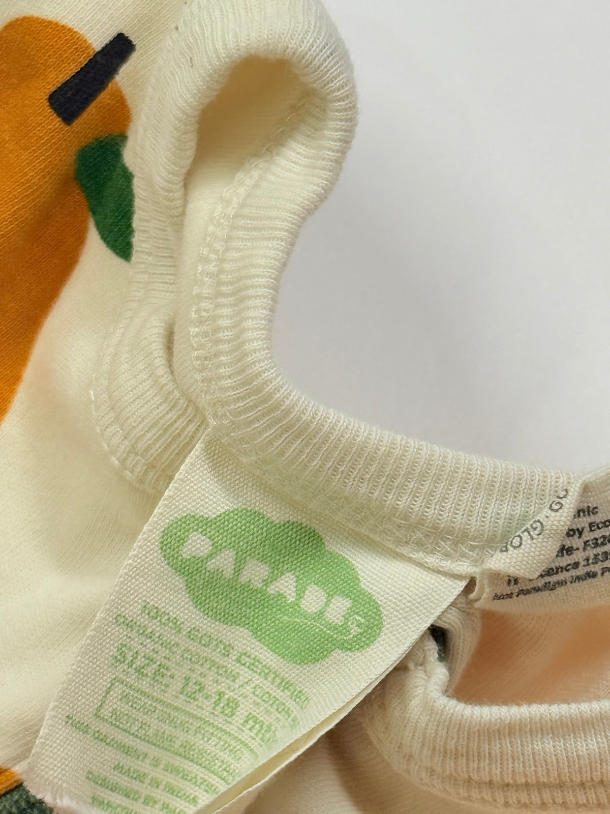 Parade Pear Print Zip Sleeper 12-18m
